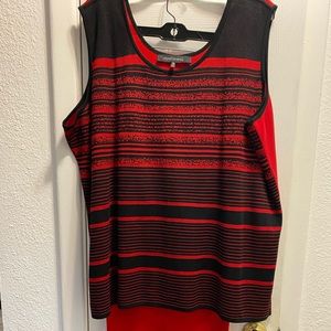 Ming Wang/Misook Tank Top and Pedal Pusher Pants